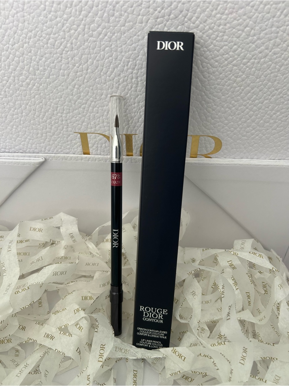 Dior Rouge Contour Lip Liner - #678 Culte NIB